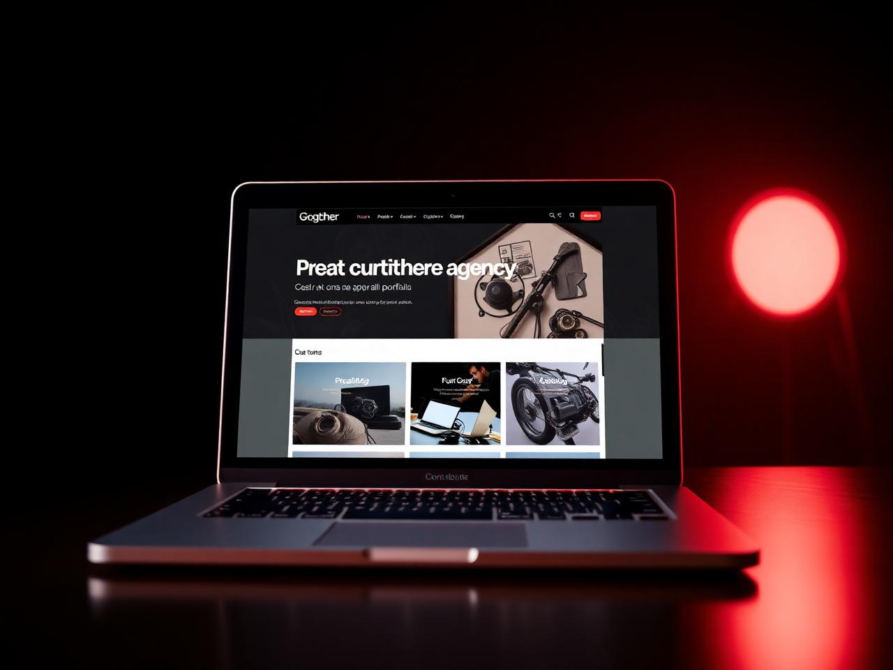 Gather Agency — Portfolio website by 201 Atlas